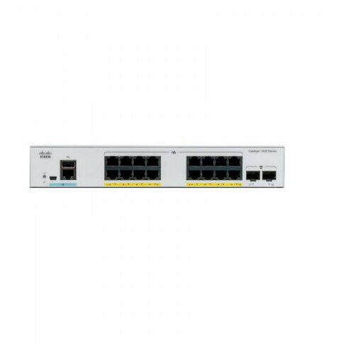 Switch Cisco Catalyst C1000-16FP-2G-L, 16 Porturi PoE