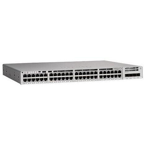 Switch Cisco Catalyst C9200L-48T-4X-E, 48 porturi