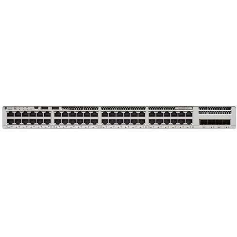 Switch Cisco Catalyst C9200L-48P-4X-E, 48 porturi, PoE, Gri
