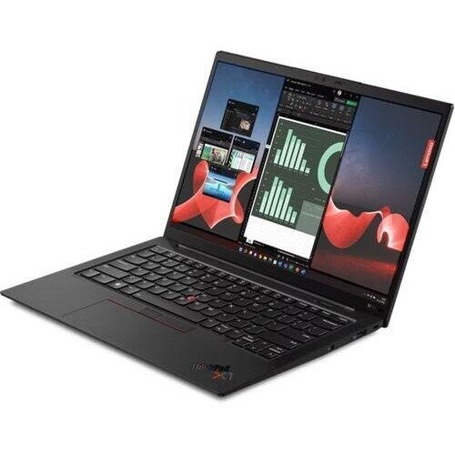 Laptop Lenovo ThinkPad X1 Carbon, Gen 11, Intel Core i7-1355U, 14 inch WUXGA, 16GB RAM, 512GB SSD, Windows 11 Pro, Negru