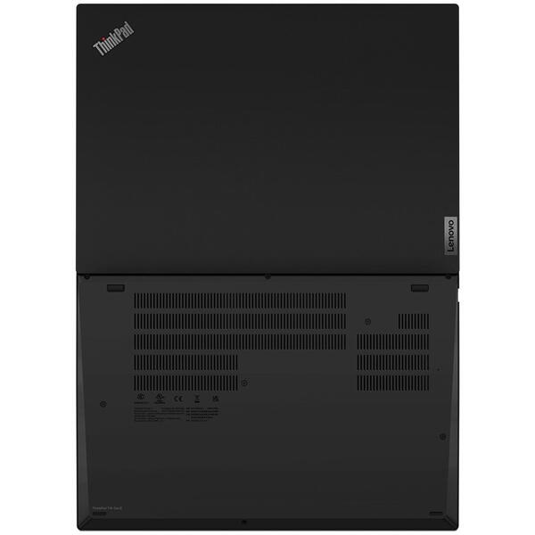 Laptop Lenovo ThinkPad T16 Gen 2, Intel Core i7-1355U, 16 inch WUXGA, 32GB RAM, 1TB SSD, Windows 11 Pro, Negru