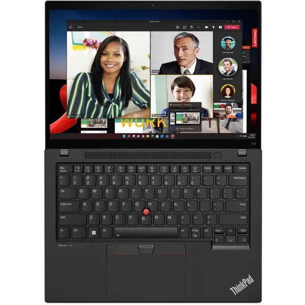 Notebook Lenovo ThinkPad T14 Gen 4, Intel Core i7-1355U, 14" WUXGA, 16GB RAM, 512GB SSD, Intel Iris Xe Graphics, Windows 11 Pro