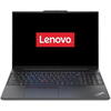 Laptop Lenovo ThinkPad E16, AMD Ryzen 7 7730U, 16 inch WUXGA, 16GB RAM, 512GB SSD, Free DOS, Negru