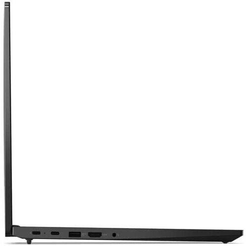 Laptop Lenovo ThinkPad E16, Intel Core i5-1335U, 16 inch WUXGA, 16GB RAM, 512GB SSD, Free DOS, Negru