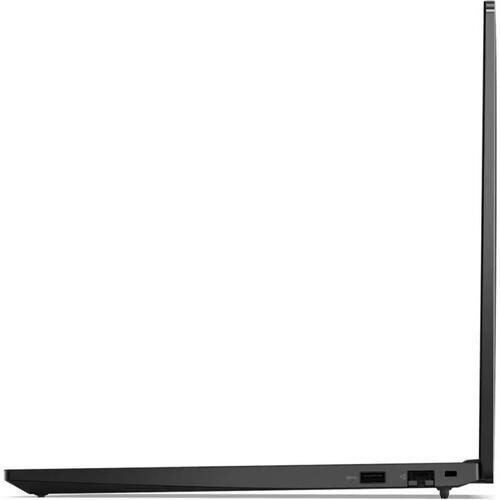 Laptop Lenovo ThinkPad E16, Intel Core i7-1355U, 16 inch WUXGA, 16GB RAM, 512GB SSD, Free DOS, Negru
