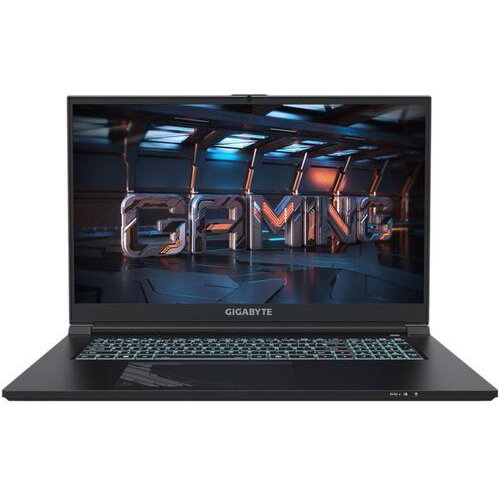 Gigabyte Laptop Gaming GIGABYTE G7 MF, Intel Core i5-12500H, 17.3 inch FHD, 16GB RAM, 512GB SSD, nVidia GeForce RTX 4050 6GB, Free DOS Negru laptop