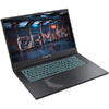 Laptop Gaming Gigabyte G7 KF, Intel Core i5-12500H, 17.3 inch FHD, 16GB RAM, 512GB SSD, nVidia RTX 4060 8GB, Free DOS, Negru