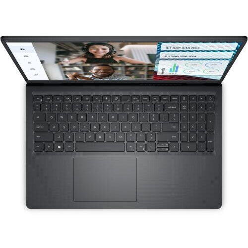 Laptop Dell Vostro 3520, Intel Intel Core i5-1135G7, 15.6 inch FHD, 8GB RAM, 512GB SSD, Linux, Negru