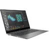 Laptop HP ZBook Studio G8, Intel Core i7-11800H, 15.6 inch FHD, 32GB RAM, 2TB SSD, nVidia RTX 3060 6GB, Windows 10 Pro, Argintiu