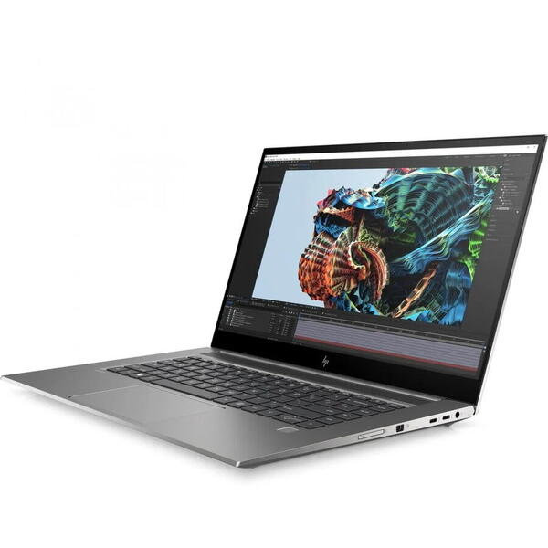 Laptop HP ZBook Studio G8, Intel Core i7-11800H, 15.6 inch FHD, 32GB RAM, 2TB SSD, nVidia RTX 3060 6GB, Windows 10 Pro, Argintiu