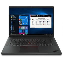 Laptop Lenovo ThinkPad P1, Gen. 6, Intel Core i7-13700H, 16 inch WQXGA, 32GB RAM, 1TB SSD, nVidia RTX A4000 12GB, Windows 11 Pro, Negru