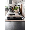 Tava reglabila pentru chiuveta Sivo Wenko Black Outdoor Kitchen 36,5/50 x 20 x 7 cm negru 55012100