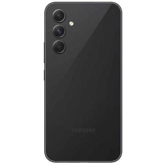 Telefon Mobil Samsung Galaxy A54, Enterprise Edition, Procesor Exynos 1380 Octa-Core, Super AMOLED touchscreen 6.4", 8GB RAM, 128GB Flash, Camera Tripla 50+12+5MP, Wi-Fi, 5G, Dual Sim, Android, Negru