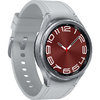 Smartwatch Samsung Watch 6 Classic SM-R950, ecran AMOLED 1.31", 2GB RAM, 16GB Flash, Bluetooth 5.3, Carcasa Otel, 43mm, Waterproof 5ATM, Argintiu