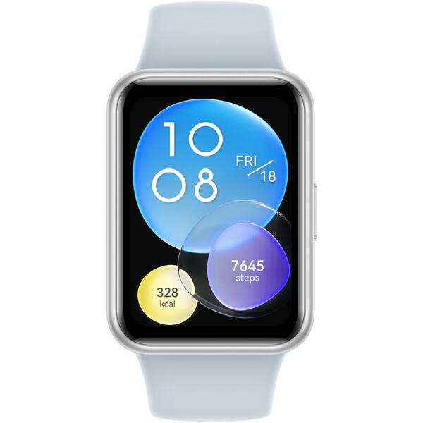 Smartwatch Huawei Watch Fit 2, Silicone Strap, Albastru