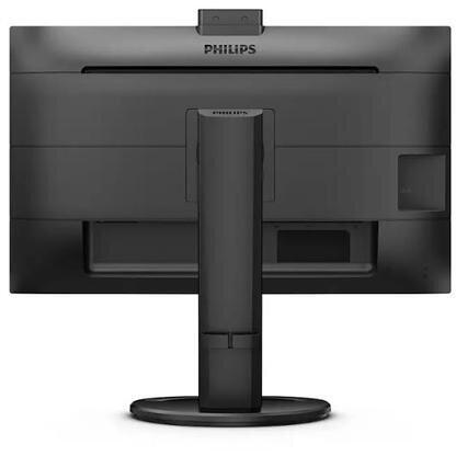 Monitor IPS LED Philips 27" 276B9H/00 27 ", WQHD (2560 x 1440), HDMI, DisplayPort, Pivot, Boxe, Camera web, Negru