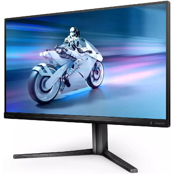 Monitor LED Philips Gaming Evnia 25M2N5200P 24.5 inch FHD IPS 0.5 ms 240 Hz HDR FreeSync Premium, Negru