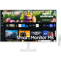 Monitor VA LED Samsung M5 27" LS27CM501EUXDU, Full HD (1920 x 1080), HDMI, Boxe, Negru