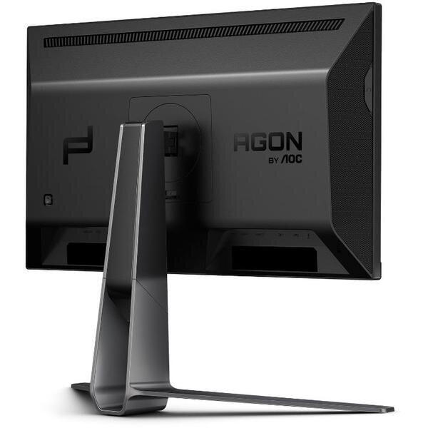 Monitor Gaming IPS LED AOC Agon Pro 27" PD27S Porsche Design, QHD (2560 x 1440), HDMI, DisplayPort, Boxe, 170 Hz, 1 ms, Negru/Argintiu