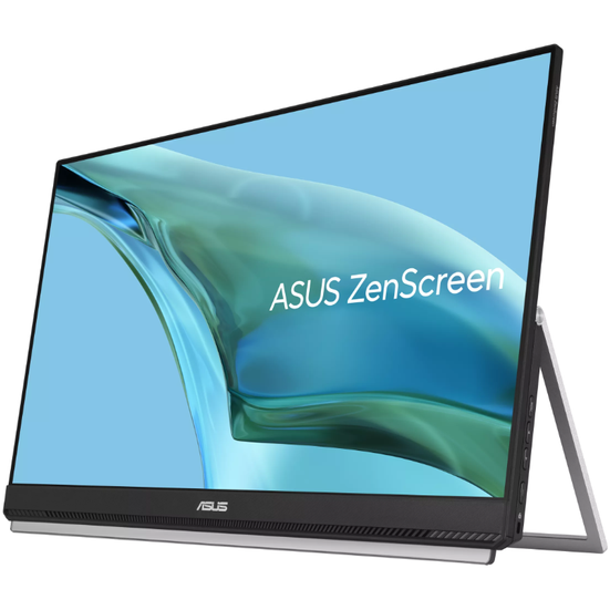 Monitor Portabil IPS LED ASUS ZenScreen 23.8" MB249C, Full HD (1920 x 1080), HDMI, AMD FreeSync, Pivot, Boxe, Negru