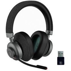 Casti Orosound TILDE PRO-C PLUS+D stereo over-ear fara fir cu microfon detasabil si adaptor USB-A (dongle), Negru