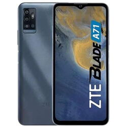 Telefon Mobil ZTE Blade A71, Procesor Unisoc SC9863A, IPS LCD Multitouch 6.52", 3GB RAM, 64GB Flash, Camera Tripla 16+8+2MP, Wi-Fi, 4G, Dual Sim, Android, Gri