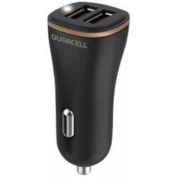 Incarcator auto Duracell DR6010A, 30W, 2 x USB-A, Negru