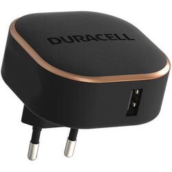 Incarcator retea Duracell DRACUSB12-EU, 12W, 1 x USB-A, Negru