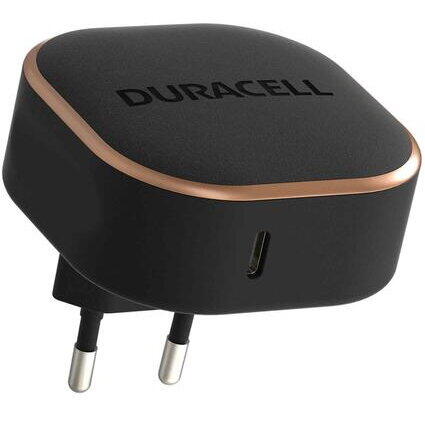 Incarcator retea Duracell DRACUSB18-EU, 20W, 1 x USB-C, PD, Negru