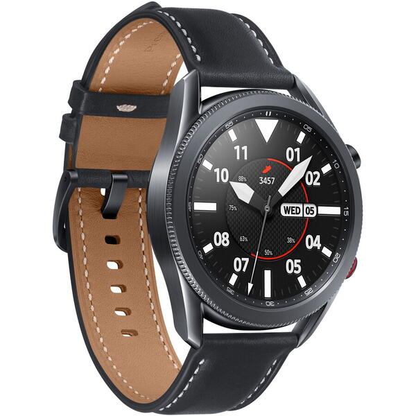 Ceas smartwatch Samsung Galaxy Watch3, 45mm, 4G, Negru