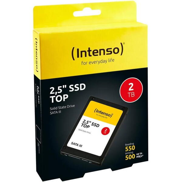 SSD Intenso Top  2 TB, 2.5 inch  - 3812470