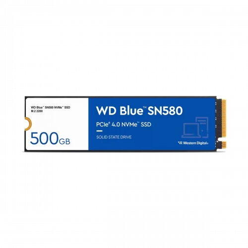 SSD Western Digital Blue SN580, 500GB, PCI Express 4.0 x4, M.2 2280