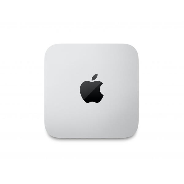 Calculator Sistem PC Apple Mac Studio (2023) cu procesor Apple M2 Max 12 nuclee CPU, 30 nuclee GPU, 32GB, 512GB SSD, INT, Argintiu
