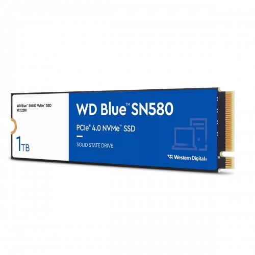 SSD Western Digital Blue SN580, 1TB, PCI Express 4.0 x4, M.2 2280