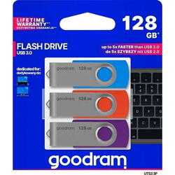 Memorie USB GOODRAM UTS3-1280MXR11-3P USB 3.0 128GB 3-pack mix