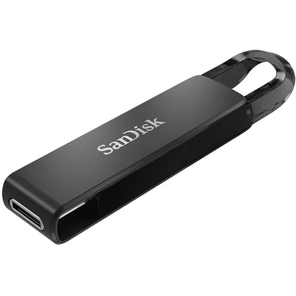 Memorie USB SanDisk Ultra®, 128GB, USB 3.1 Type-C, Negru