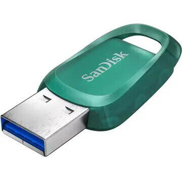Memorie USB SanDisk Ultra, USB 3.2, 128 GB, Verde, 100 MB/s