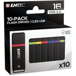 Unitate flash USB 16 GB Emetec 2.0 K100 (Pachet mini cutie 10)