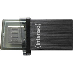 Memorie USB Intenso Mini Mobile Line 16GB USB 2.0 Anthracite