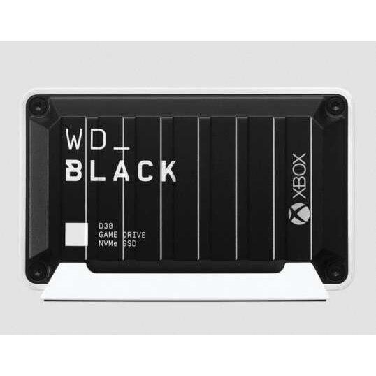 SSD Extern Western Digital WD Game Drive D30, 1 TB, pentru Playstation, Xbox, & PC, Alb-Negru