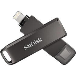 SANDISK iXpand Flash Drive Luxe 256 GB Type-C Lightning SDIX70N-256G-GN6NE