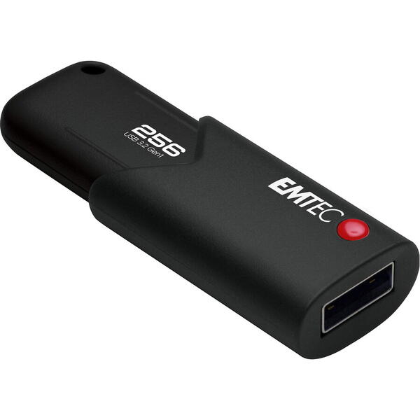 EMTEC Unitate flash USB 256 GB Emetec B120 Click Secure USB 3.2 (100 MB/s)