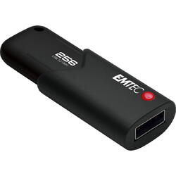 Unitate flash USB 256 GB Emetec B120 Click Secure USB 3.2 (100 MB/s)