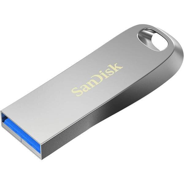 Stick USB SanDisk Ultra Luxe SDCZ74-512G-G46, 512GB, USB 3.1, Argintiu
