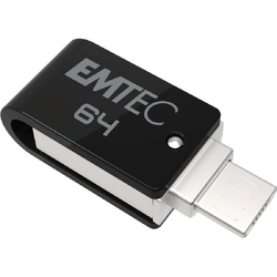 Unitate flash USB 64 GB Emtec Mobile & Go Dual USB2.0 - micro USB T260
