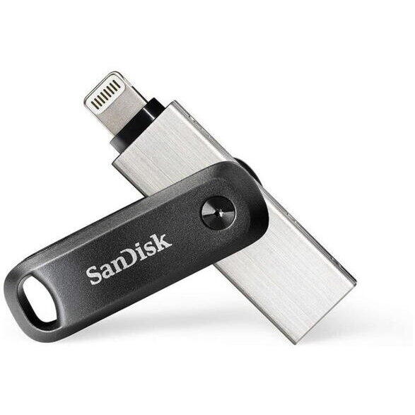 Stick USB SanDisk iXpand, 64GB, USB 3.0, Negru