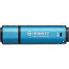 Memorie USB Kingston IronKey VP50 8GB USB 3.0 secure, Albastru