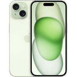 Telefon mobil Apple iPhone 15, 512GB, 5G, Verde
