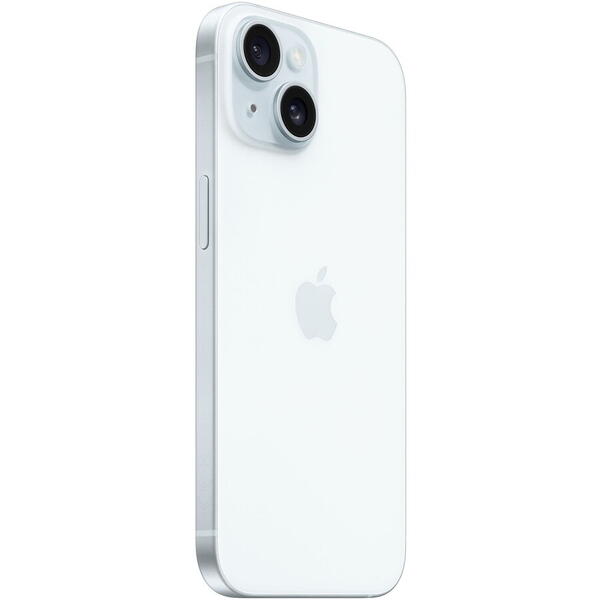 Telefon mobil Apple iPhone 15, 128GB, 5G, Albastru