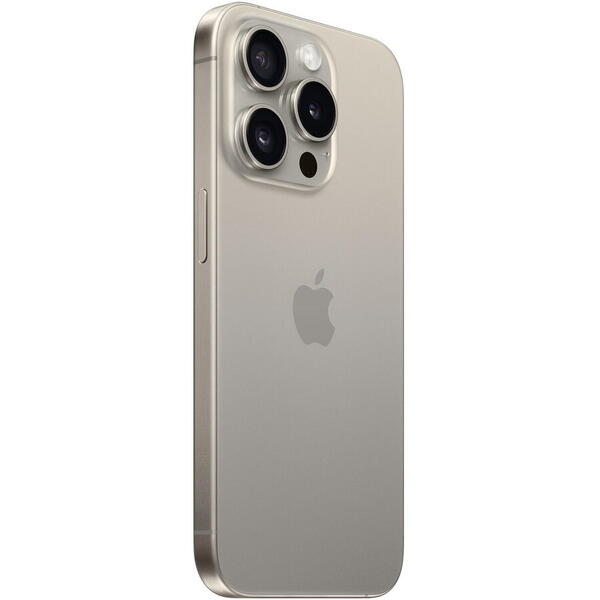 Telefon mobil Apple iPhone 15 Pro, 1TB, 5G, Gri-Titan
